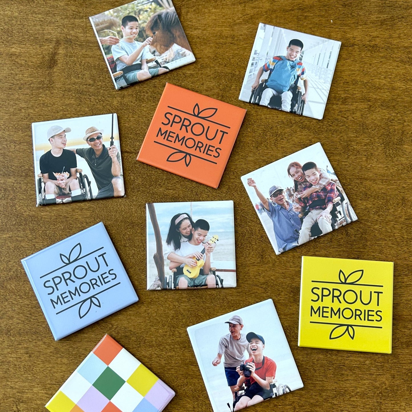 6 Photo Magnets