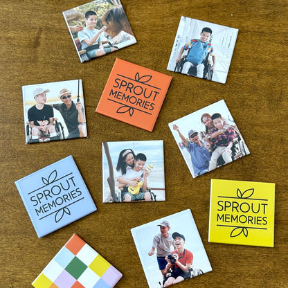 6 Photo Magnets